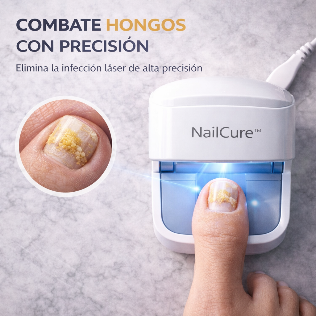 NailCure™ – Láser Antihongos Profesional para Uñas + ¡ENVÍO GRATIS! 🔥