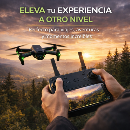 🚁 DRON W8 PRO MAX + MALETA DE TRANSPORTE + CONTROL REMOTO + BATERÍA DE ALTA AUTONOMÍA + REGALO EXCLUSIVO🔥