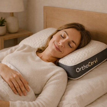 Almohada OrthoCervi™ - Redescubre el placer de despertar sin dolores