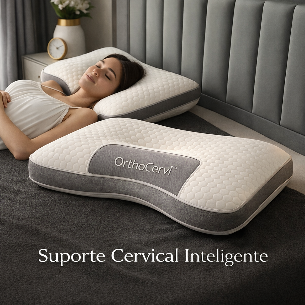 Almohada OrthoCervi™ - Redescubre el placer de despertar sin dolores