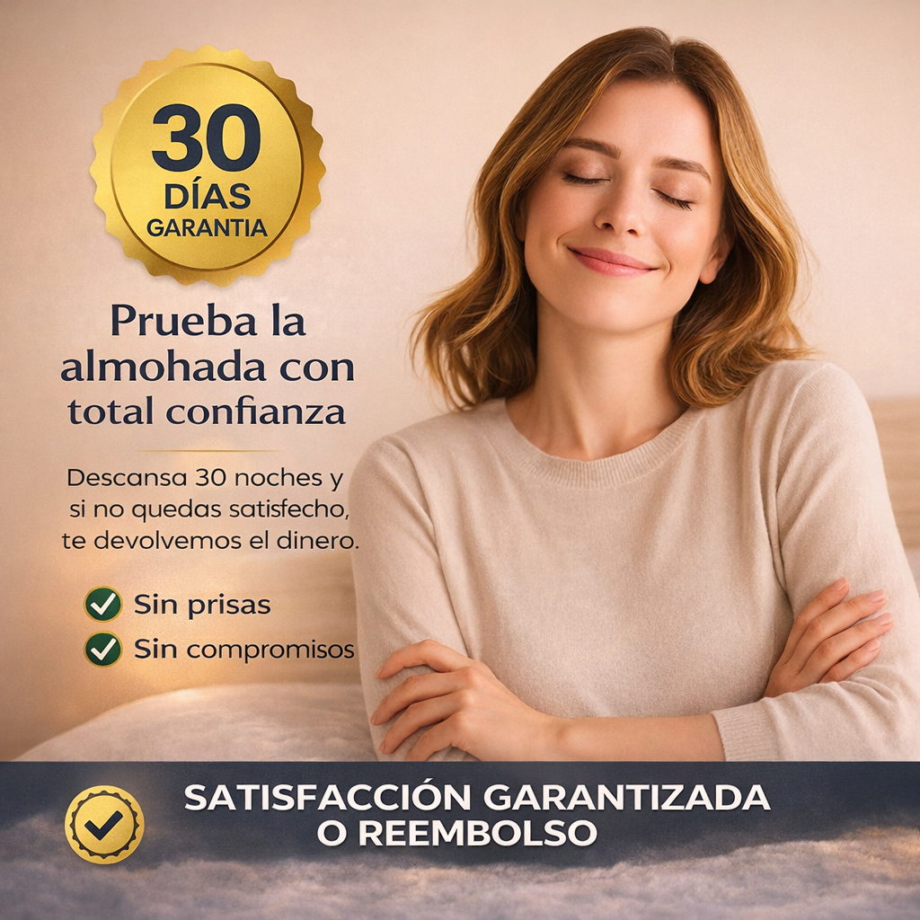 Almohada OrthoCervi™ - Redescubre el placer de despertar sin dolores