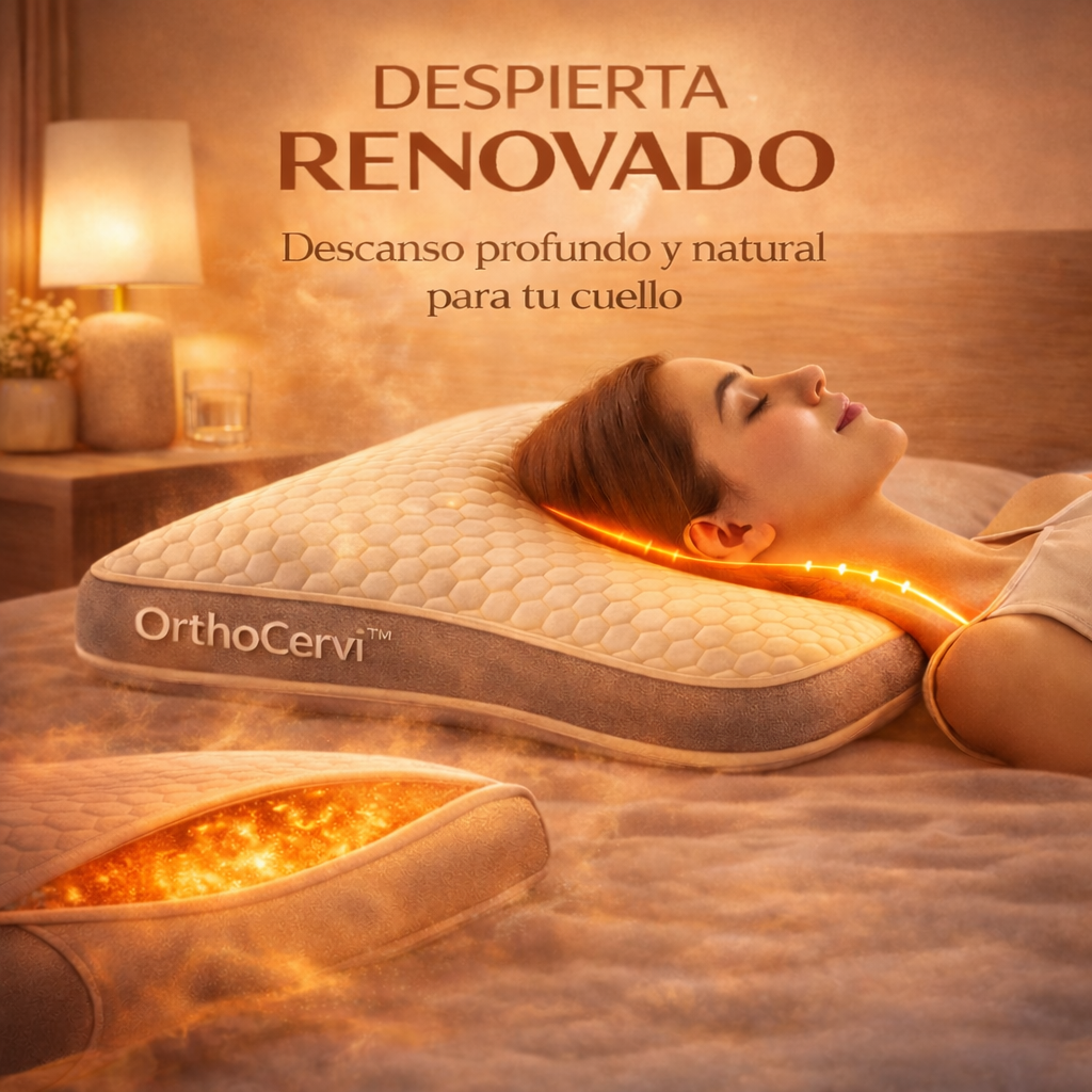 Almohada OrthoCervi™ - Redescubre el placer de despertar sin dolores