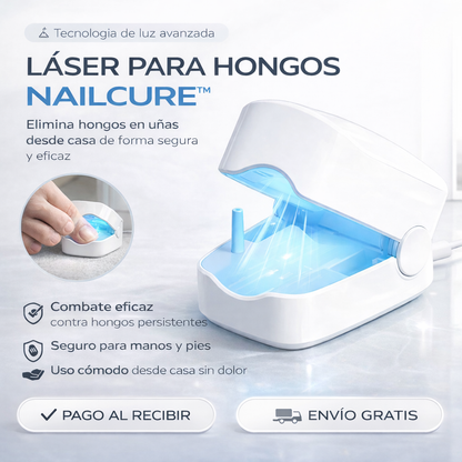 NailCure™ – Láser Antihongos Profesional para Uñas + ¡ENVÍO GRATIS! 🔥