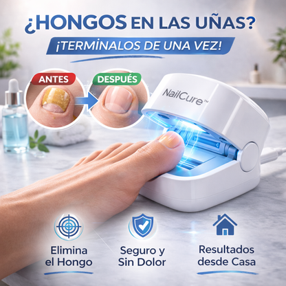 NailCure™ – Láser Antihongos Profesional para Uñas + ¡ENVÍO GRATIS! 🔥