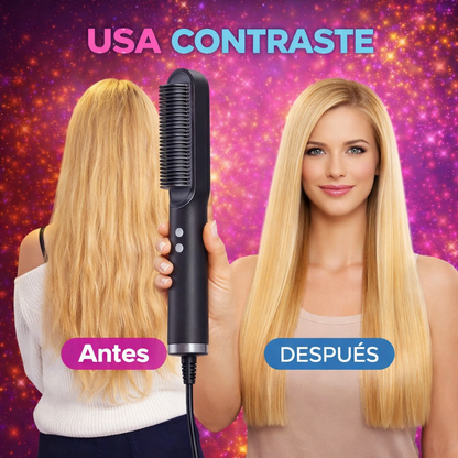 ✨ UltraLiso™ - Cepillo Alisador Profesional en 30 Segundos con Tecnología Anti Frizz + ¡ENVIO GRATIS!🔥
