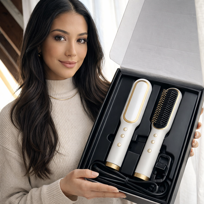 ✨ UltraLiso™ - Cepillo Alisador Profesional en 30 Segundos con Tecnología Anti Frizz + ¡ENVIO GRATIS!🔥