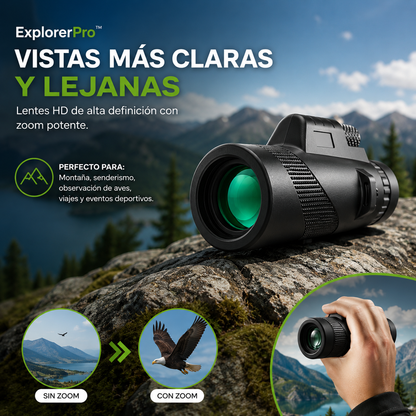 🔭 ExplorerPro™ – Kit Monocular HD Profesional para Smartphone + ¡ENVÍO GRATIS! 🔥