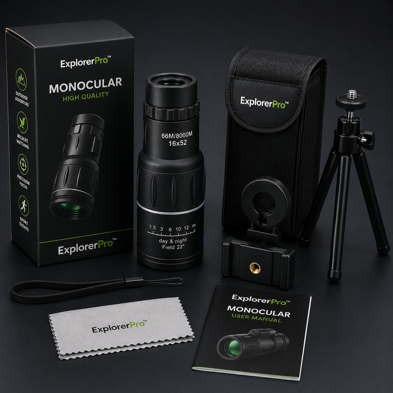 🔭 ExplorerPro™ – Kit Monocular HD Profesional para Smartphone + ¡ENVÍO GRATIS! 🔥