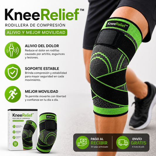 🦵KneeRelief™ – Rodillera de Compresión para Alivio y Máxima Movilidad + ¡ENVÍO GRATIS! 🚚