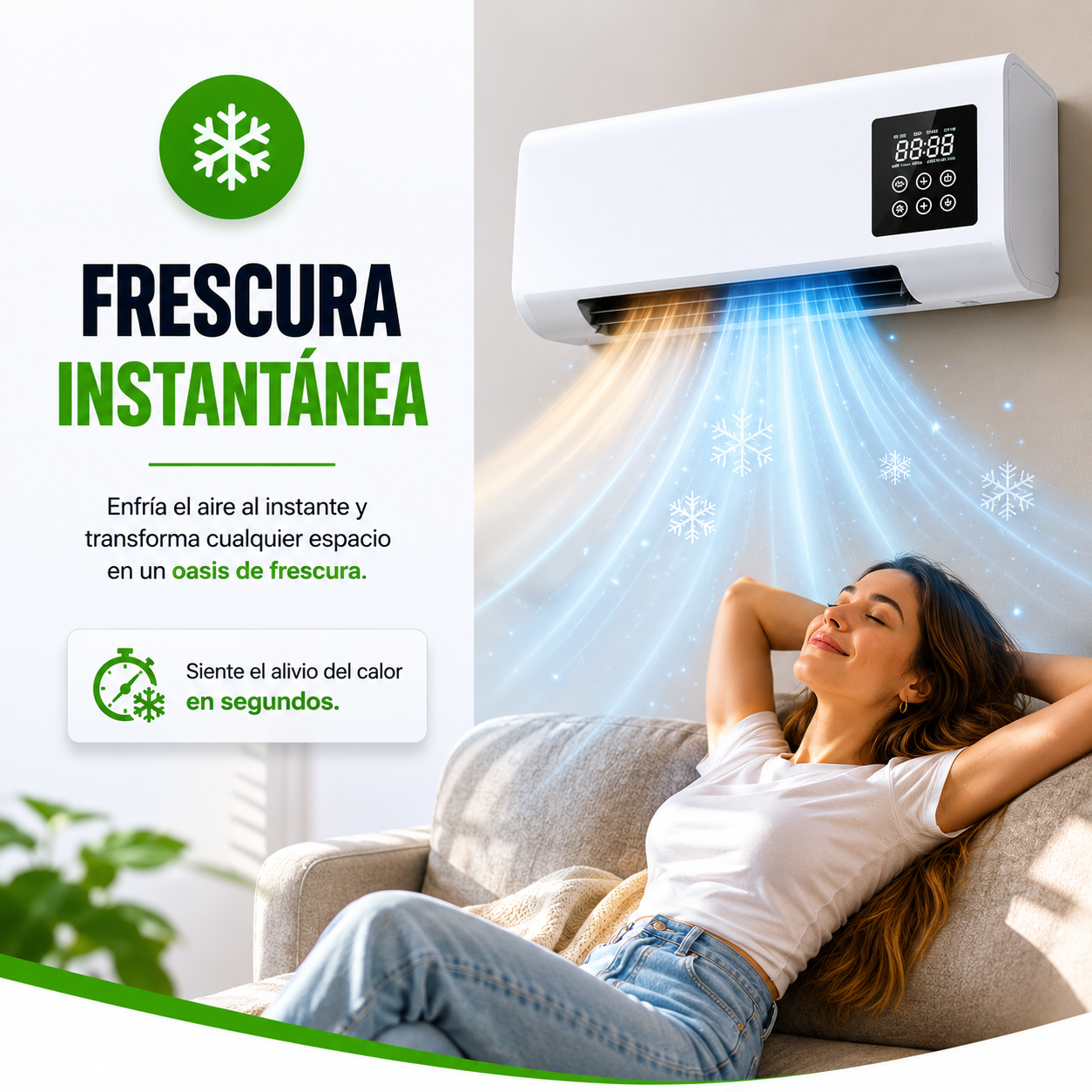 ❄️ CoolBreeze™ – Mini Aire Acondicionado Portátil 2 en 1 + ¡ENVÍO GRATIS! 🔥