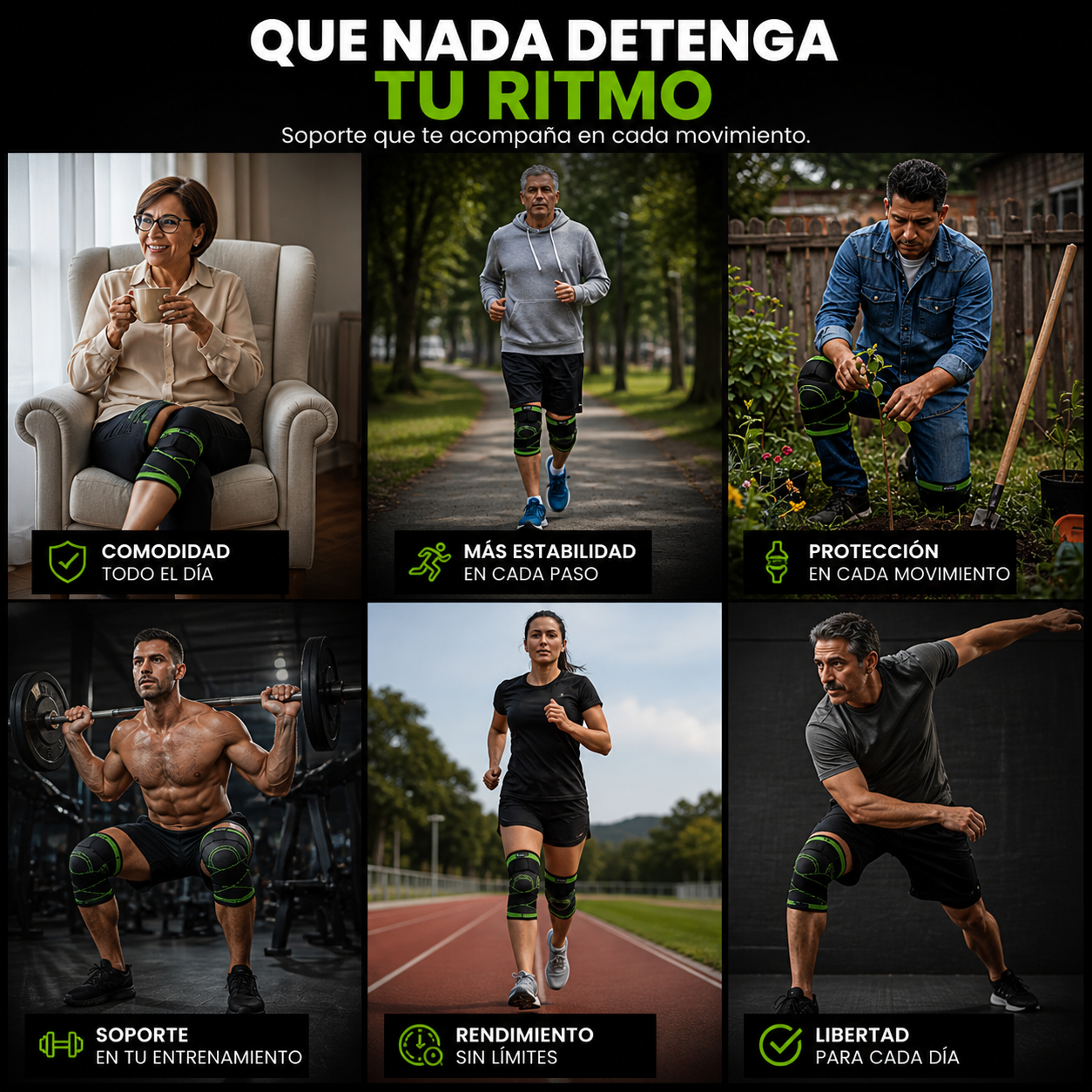 🦵KneeRelief™ – Rodillera de Compresión para Alivio y Máxima Movilidad + ¡ENVÍO GRATIS! 🚚