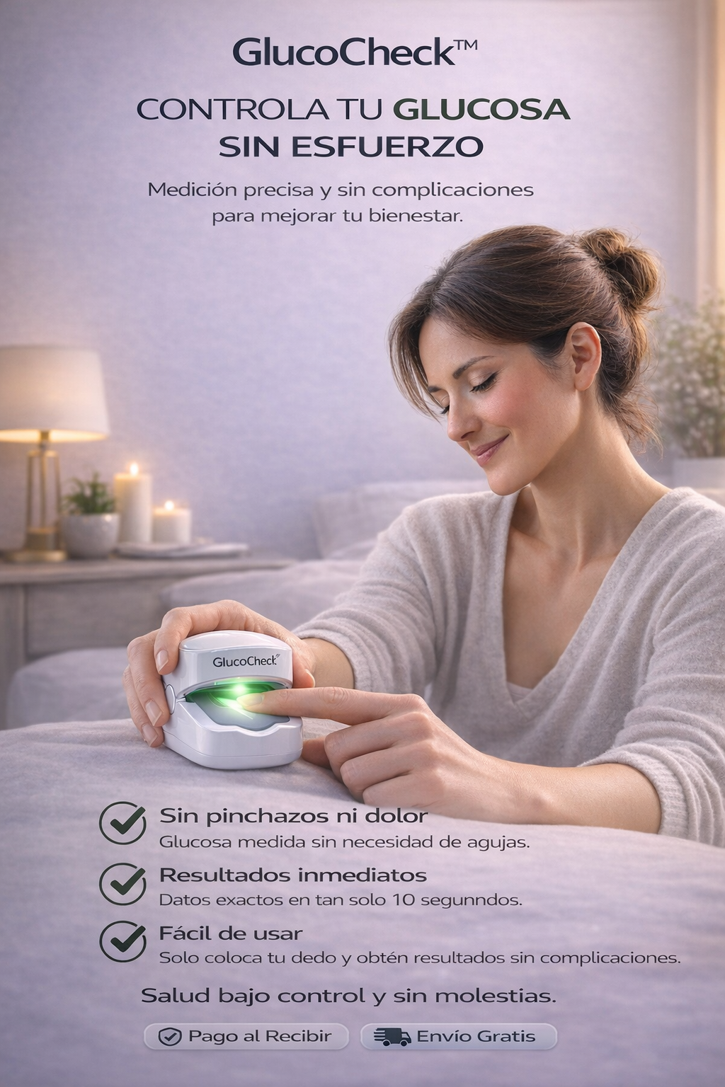 GlucoCheck™ – Medidor de Glucosa Digital de Alta Precisión + ¡ENVÍO GRATIS! 🔥