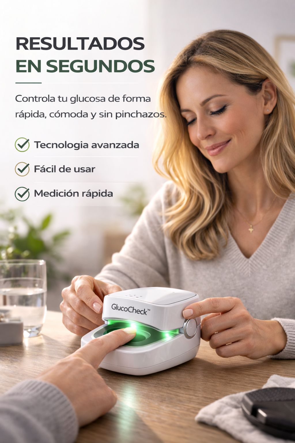 GlucoCheck™ – Medidor de Glucosa Digital de Alta Precisión + ¡ENVÍO GRATIS! 🔥