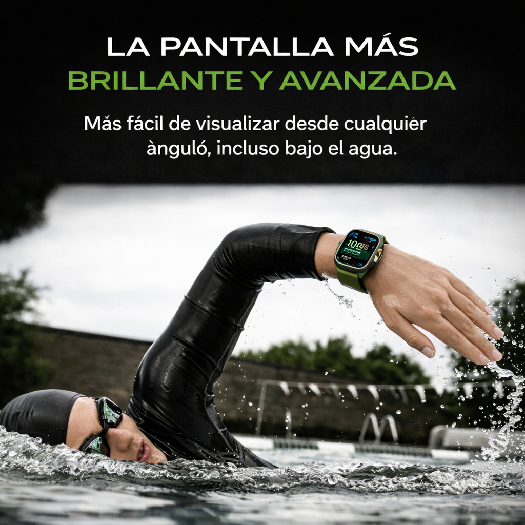 ⌚Smartwatch ULTRA PRO con 2 correas incluidas + caja y cargador por inducción premium + ¡ENVÍO GRATIS!🔥