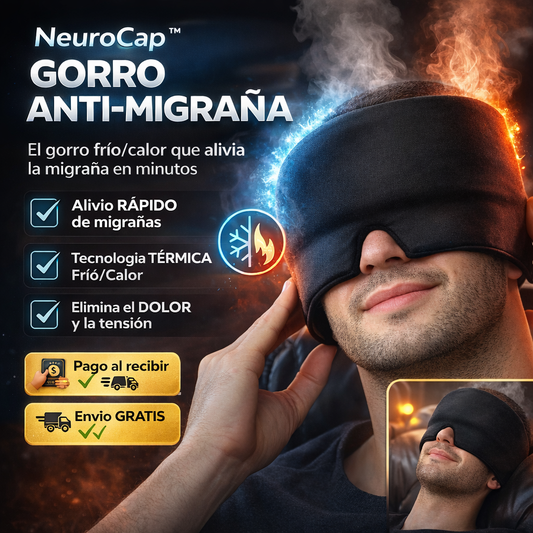 NeuroCap™ Gorro anti-migraña + ENVIO GRATIS