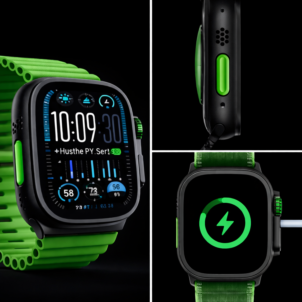 ⌚Smartwatch ULTRA PRO con 2 correas incluidas + caja y cargador por inducción premium + ¡ENVÍO GRATIS!🔥