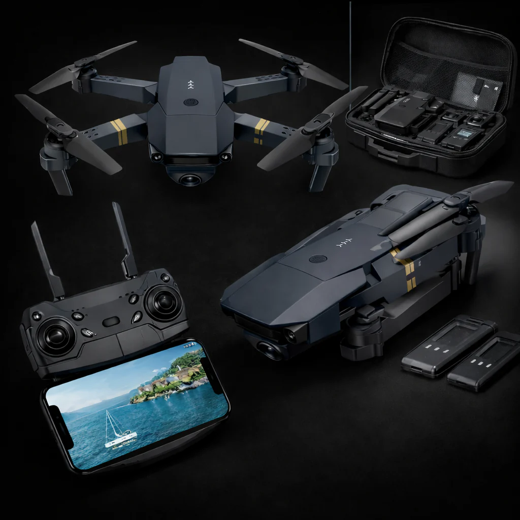 🚁 DRON W8 PRO MAX + MALETA DE TRANSPORTE + CONTROL REMOTO + BATERÍA DE ALTA AUTONOMÍA + REGALO EXCLUSIVO🔥