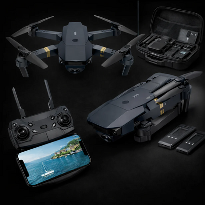 🚁 DRON W8 PRO MAX + MALETA DE TRANSPORTE + CONTROL REMOTO + BATERÍA DE ALTA AUTONOMÍA + REGALO EXCLUSIVO🔥