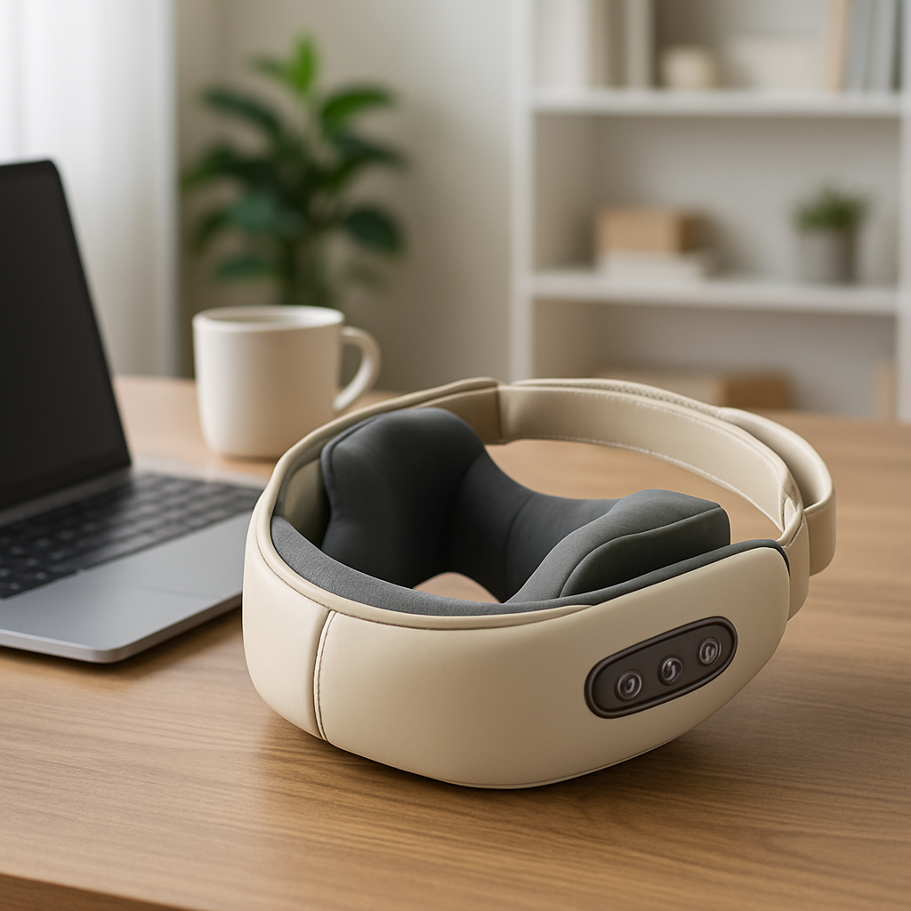 NeckRelief™ – Masajeador 5D para Cuello y Hombros con Calor Terapéutico + ¡ENVÍO GRATIS! 🔥